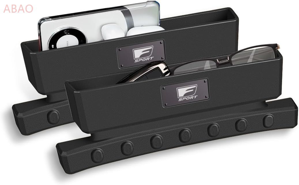 レクサス Fsport 収納ケース サイド収納ボックス シート RX LX CT EX HS NX ES LX LC GS IS LS 車用 シート隙間埋め 座席隙間クッション 車内装飾 運転席用と助手席用/2個
