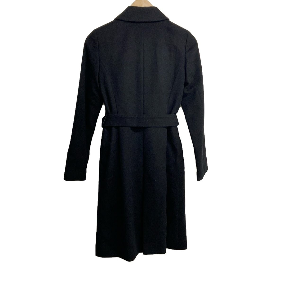 ANAYI アナイ コート サイズ36 S レディース - 黒 長袖 カシミヤ 秋 冬
