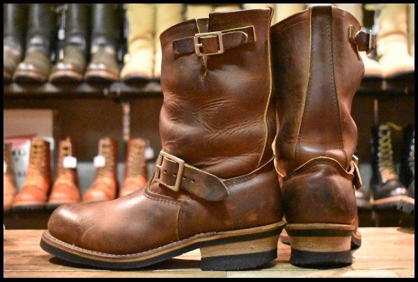廃盤品 REDWING レッドウィング 2974 ヌバック革 エンジニアブーツ