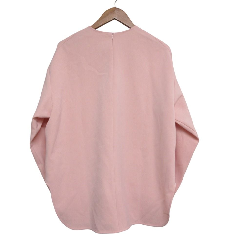 美品 23SS YORI ヨリ ダブル クロスtee ブラウス 長袖 カットソー F  