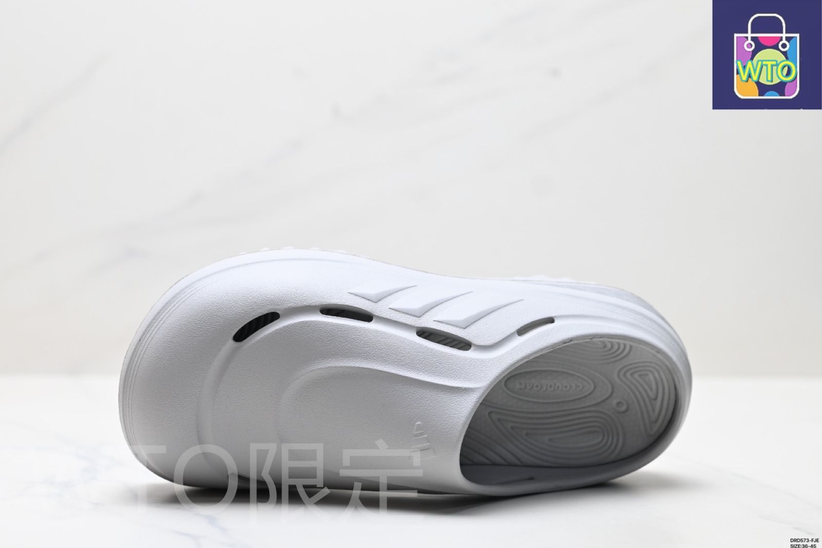 Adidas アディダス アディダス オズウェーブ クログ オゼイブ クログ ユニバーサルで快適 磨耗防止 滑り止め 包頭スリッパ -WTO輸入1