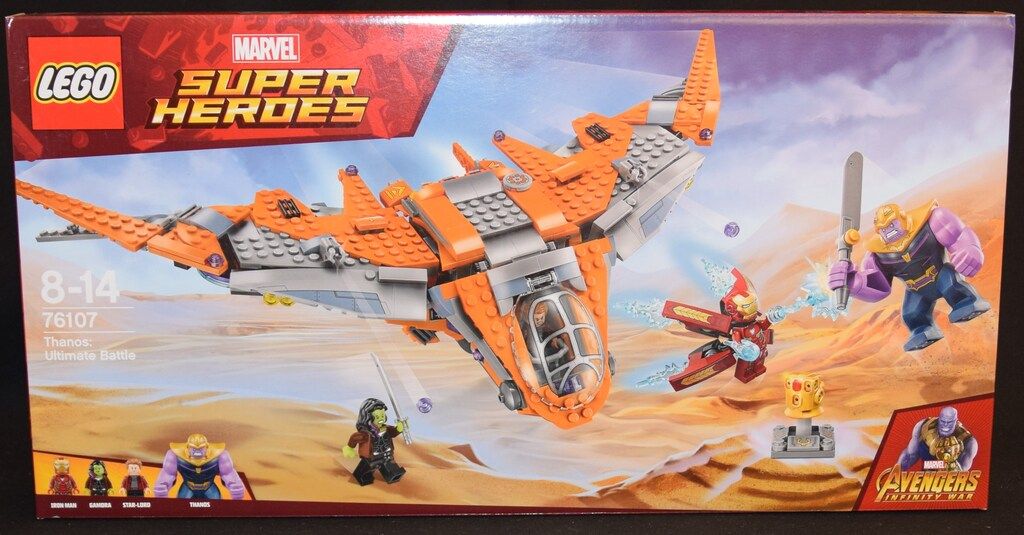 LEGO LEGO MARVEL SUPERHEROES サノス アルティメット バトル 76107
