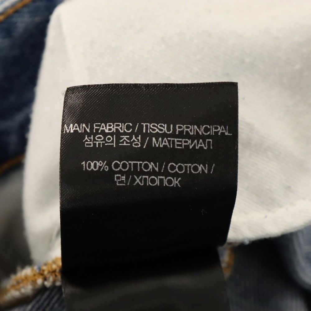 VETEMENTS 22ss デストロイバギーデニムパンツ 28 デストロイパンクバギーデニムパンツ – WEGO ONLINE STORE