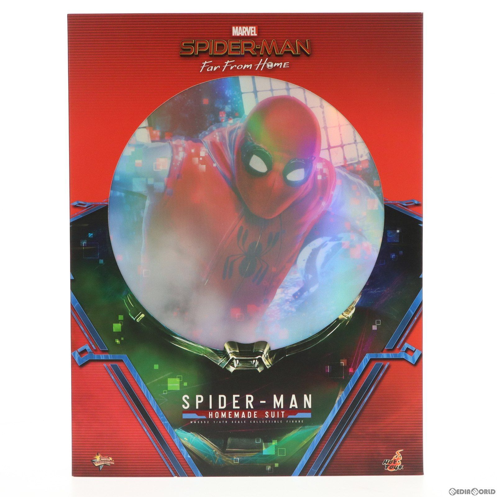 中古】[FIG]ムービー・マスターピース スパイダーマン(ホームメイド