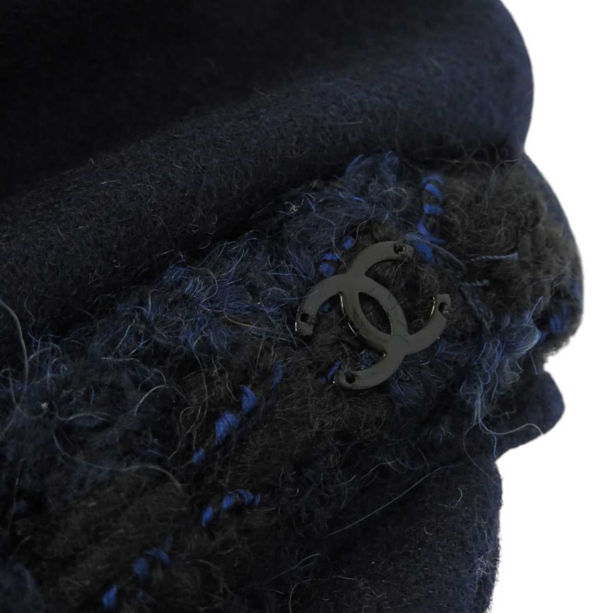 最終SALE! CHANEL ネイビー キャスケット ウール 人気 ♡シャネル 最終SALE! CHANEL ネイビー キャスケット ウール 人気 ♡シャネルΩ
