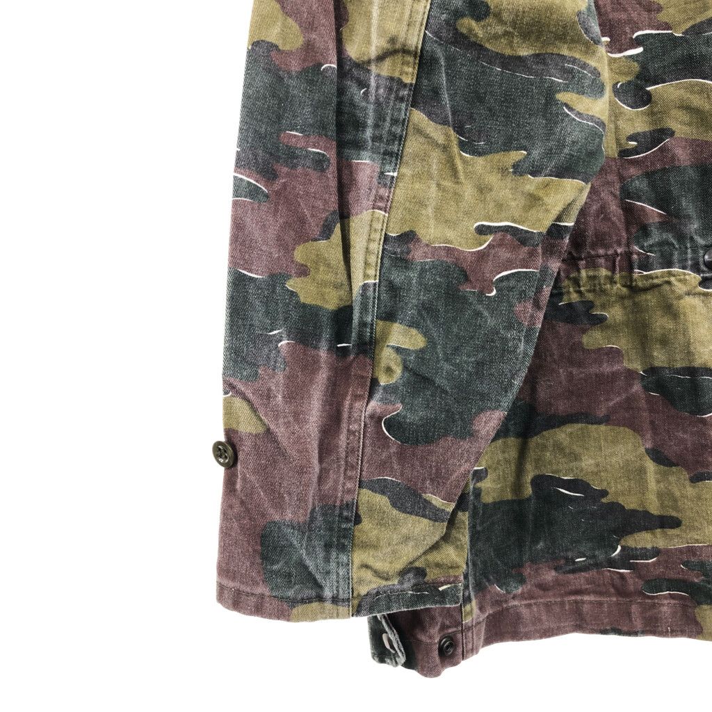 [ベルギー軍] ジグソーカモ ミリタリージャケット ヴィンテージ 古着 ユーロ ベルギー軍] ジグソーカモ ミリタリージャケット ヴィンテージ