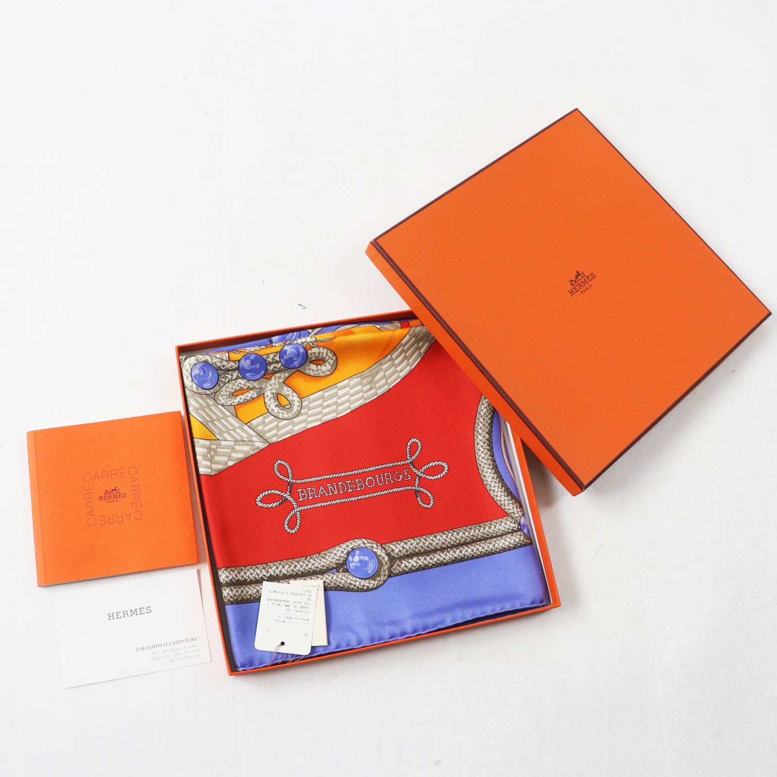 未使用品◎HERMES エルメス カレ90 Galons et Brandebourgs 飾緒