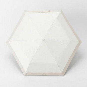 HAU PU切継 自動開閉傘 55cm オフホワイト 10002950