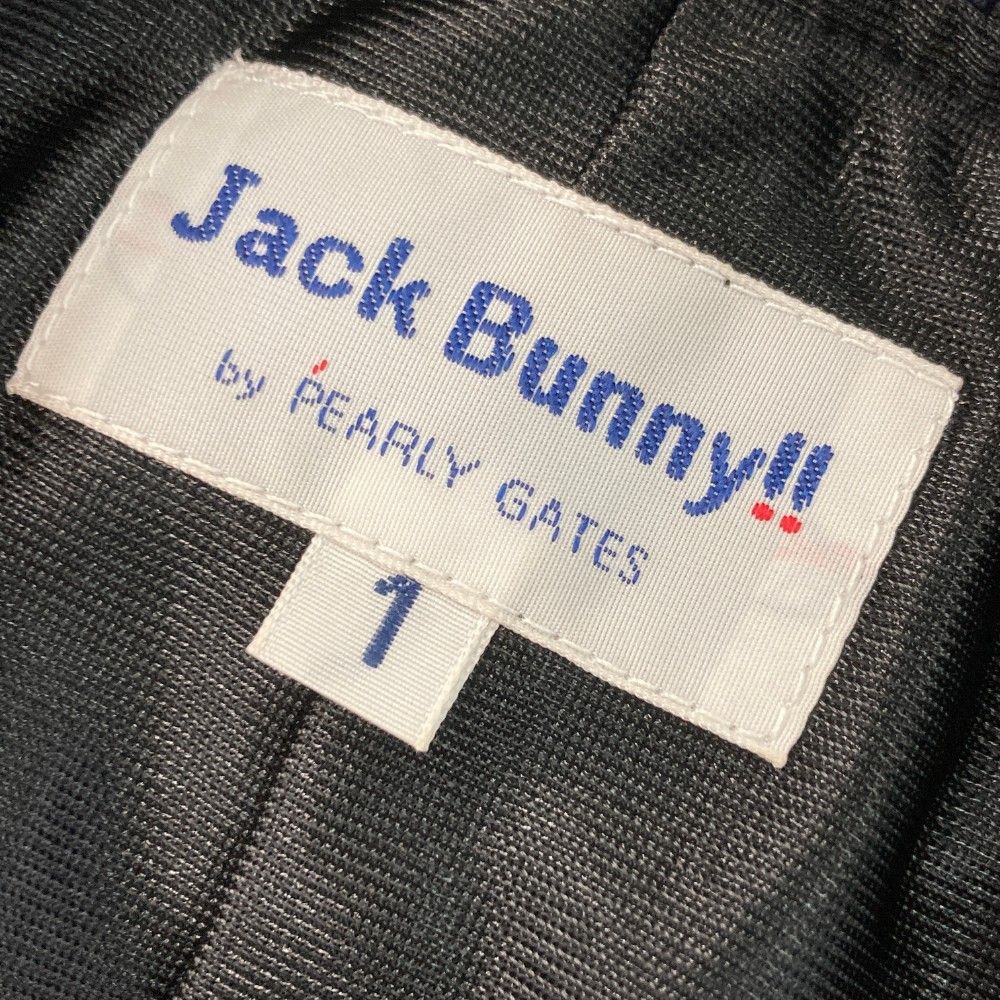 サイズ：1 JACK BUNNY ジャックバニー  ジップジャケット チェック柄 グリーン系 [240101428747] ゴルフウェア レディース ストスト サイズ：1 JACK BUNNY ジャックバニー ジップジャケット