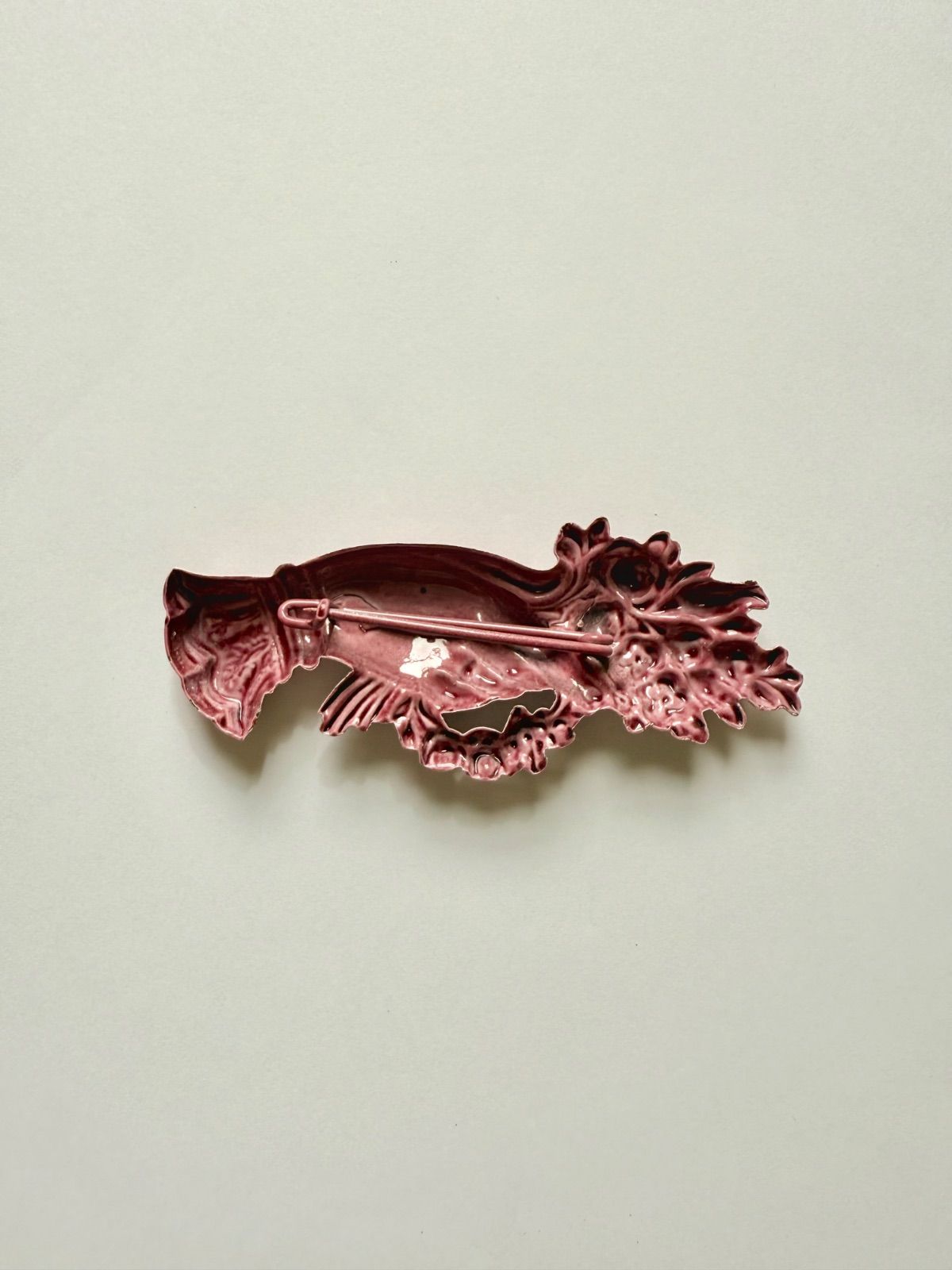 feerie フランスアンティーク ハンドモチーフのブローチ フランスアンティーク♡淑女の手1880sハンドモチーフブローチ