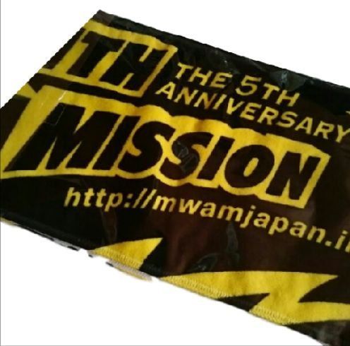 MAN WITH A MISSION] マンウィズアミッション 公式グッズ 5周年