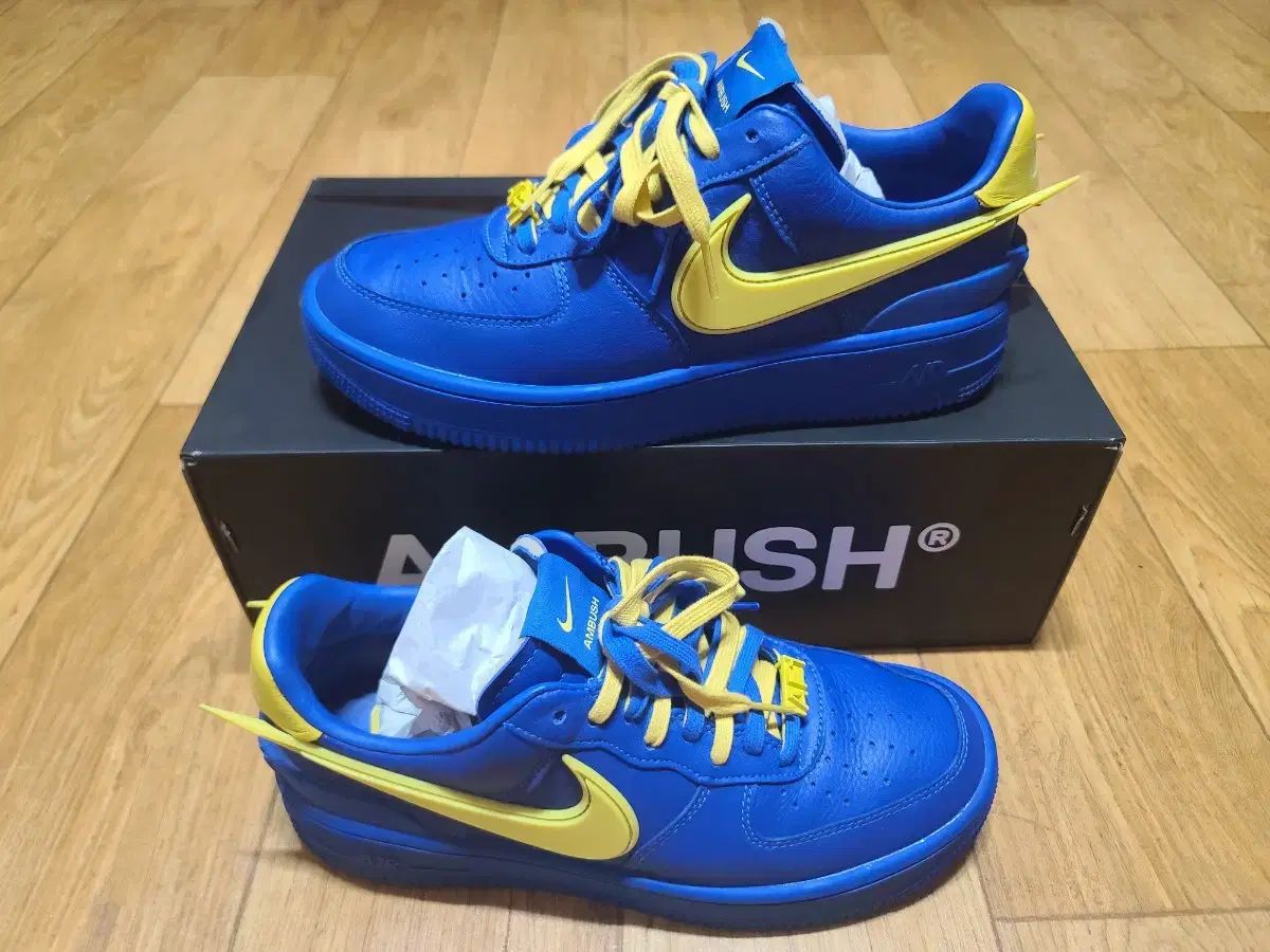 【雷市場（ポンジャン）商品韓国直送】 NIKE(ナイキ) x アンブッシュ エアフォース 1 ゲーム ロイヤル アン ビビッド サルファー