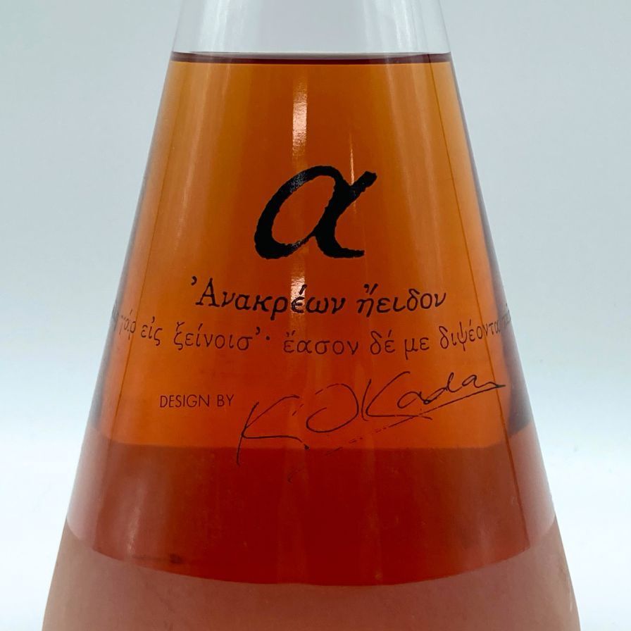 ニッカウヰスキー　デザインボトル　α　アナクレオン 稀少 ニッカデザインボトル α アナクレオン500ml 古酒