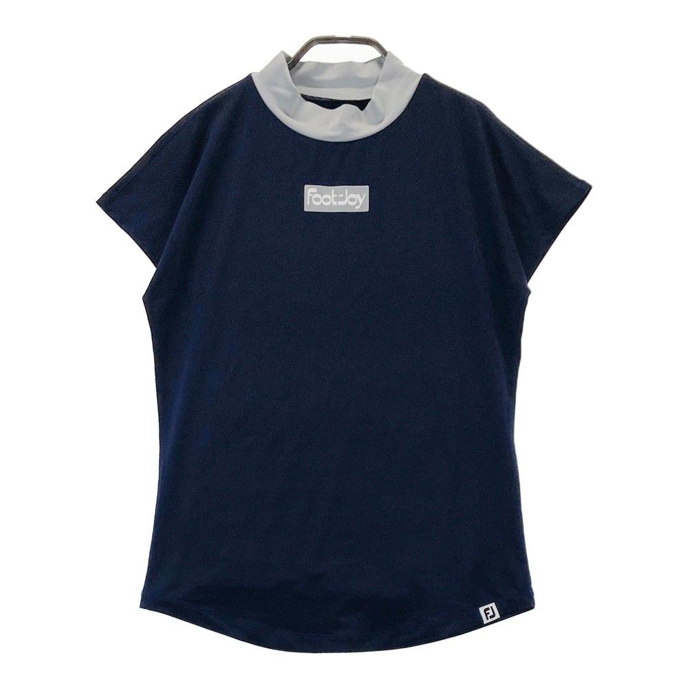 サイズ：M FOOT JOY フットジョイ モックネック半袖Tシャツ