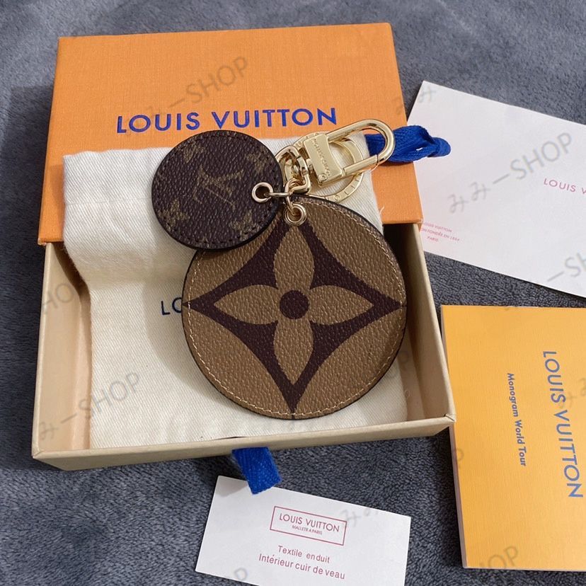 LOUIS VUITTON キーホルダー ポルト クレ・イリュストレ