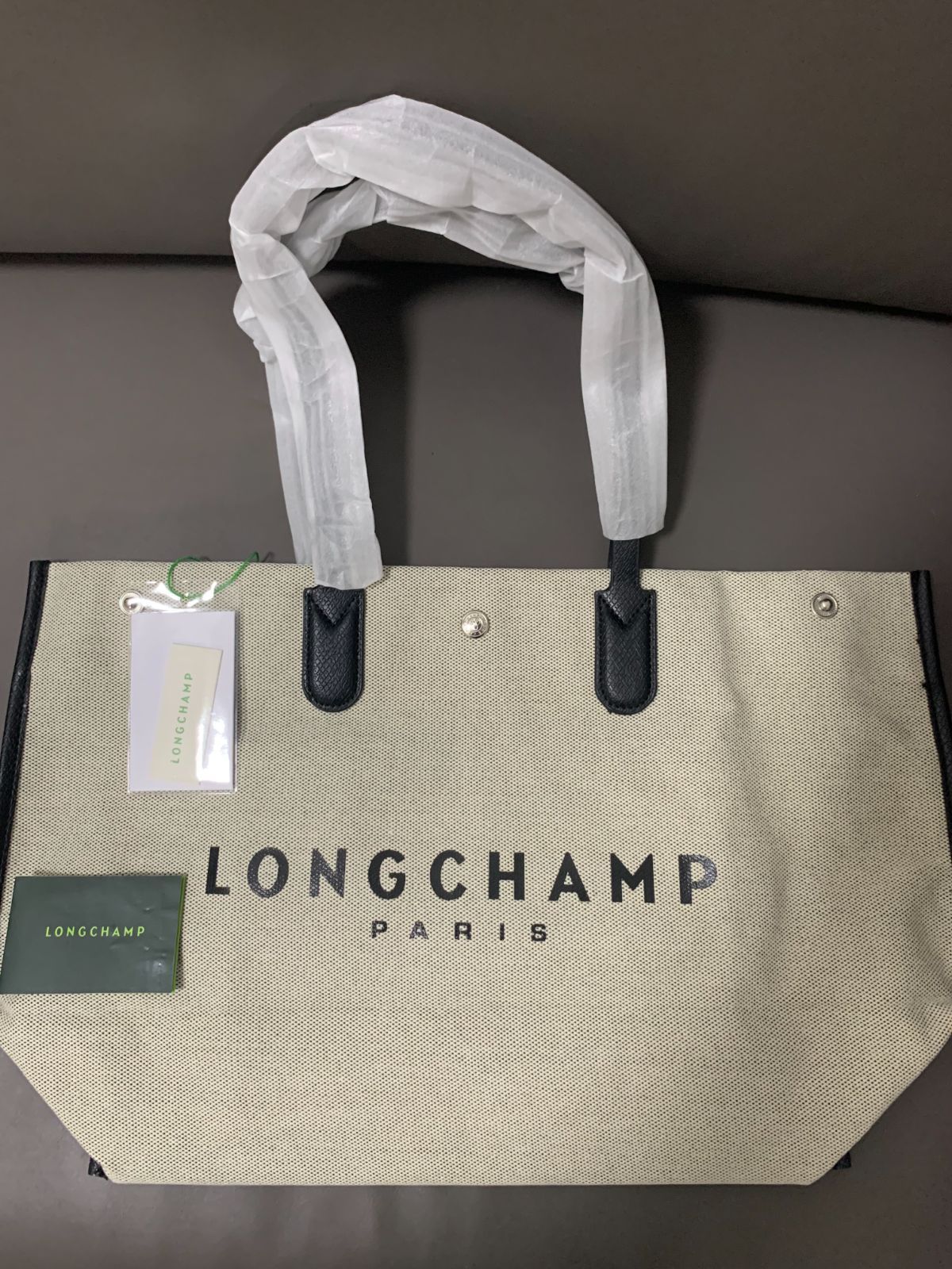 新品 ロンシャン LONGCHAMP ロゾ Lサイズ　キャンバストートバッグ 並行輸入品