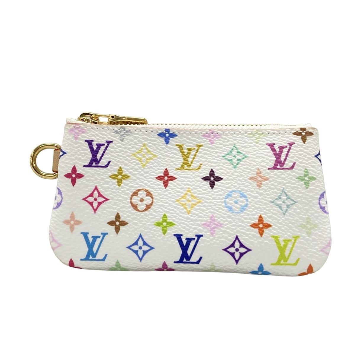LOUIS VUITTON ルイヴィトン 小物入れ モノグラムマルチ LV × TM フォン ホルダー M14099 ブロン 村上隆コラボ
