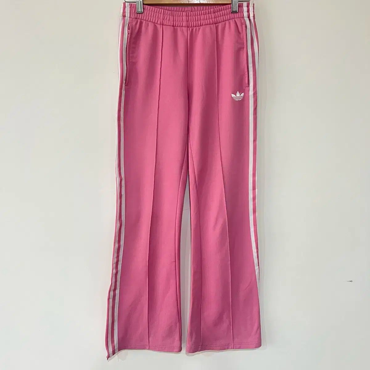 XS ヴィンテージ adidas アディダス セミ ブーツカット トラック パンツ