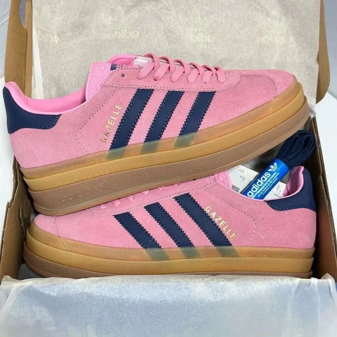 新品未使用 アディダス adidas originals GAZELLE BOLD Bold ピンク 