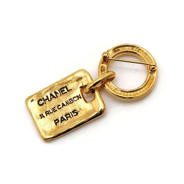 中古良品】シャネル ブローチ CAMBON 31 ル カンボン プレート GP ゴールド CHANEL ブランド アクセサリー ヴィンテージ  エレガント レトロ - メルカリ