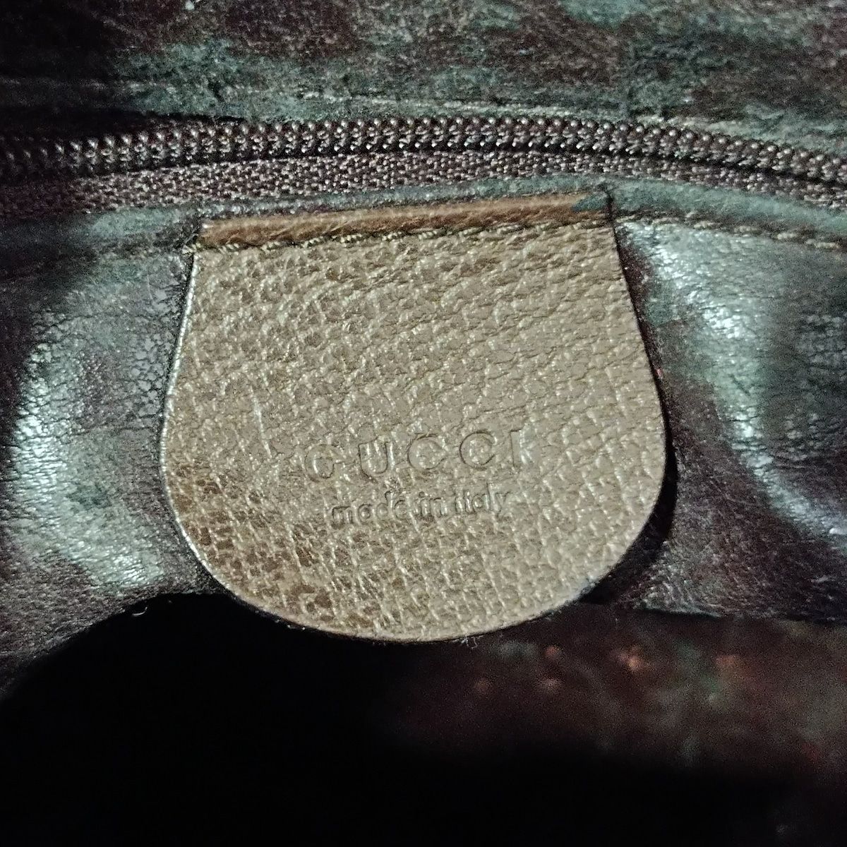 GUCCI(グッチ) トートバッグ - ダークブラウン メタルハンドル