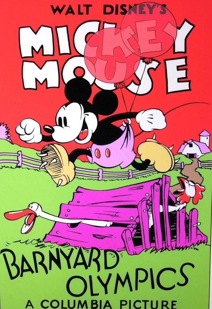 ディズニー『Barnyard Olympics』◇1932年映画！オリンピック