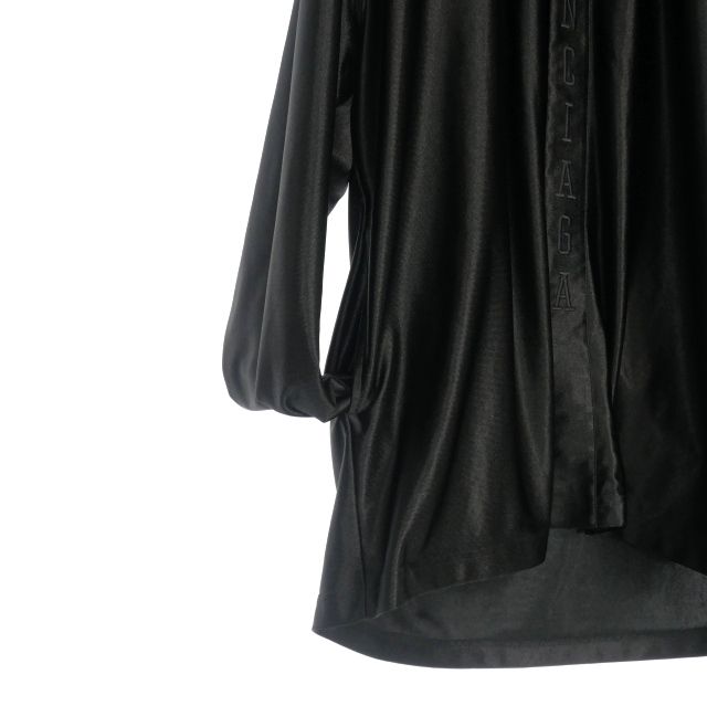 バレンシアガ BALENCIAGA 20SS スナップボタン サテンロングスリーブ  