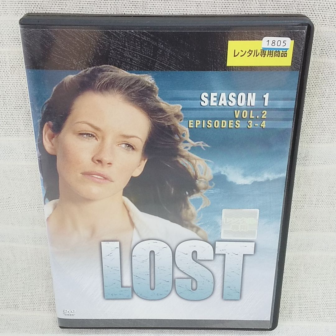 LOST ロスト シーズン１ VOL.２ レンタル専用 中古 DVD ケース付き