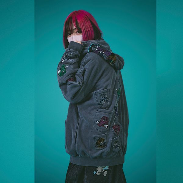 GALFYxMeetsAnswer メニーポケットZIPパーカー 124078 - メルカリ