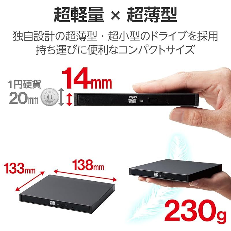 ロジテック ポータブルDVDドライブ