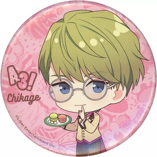 中古】バッジ・ピンズ 卯木千景 「A3!(エースリー)×animatecafe 第8弾