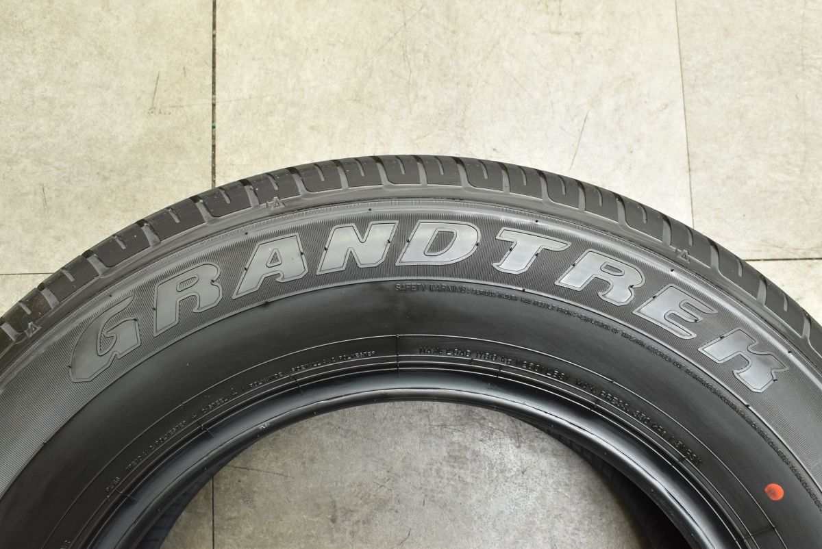 新車外し265/65R18 ダンロップ グラントレック AT23 ランクル250 DUNLOP 【2024年製 新車外し】ダンロップ グラントレック AT23