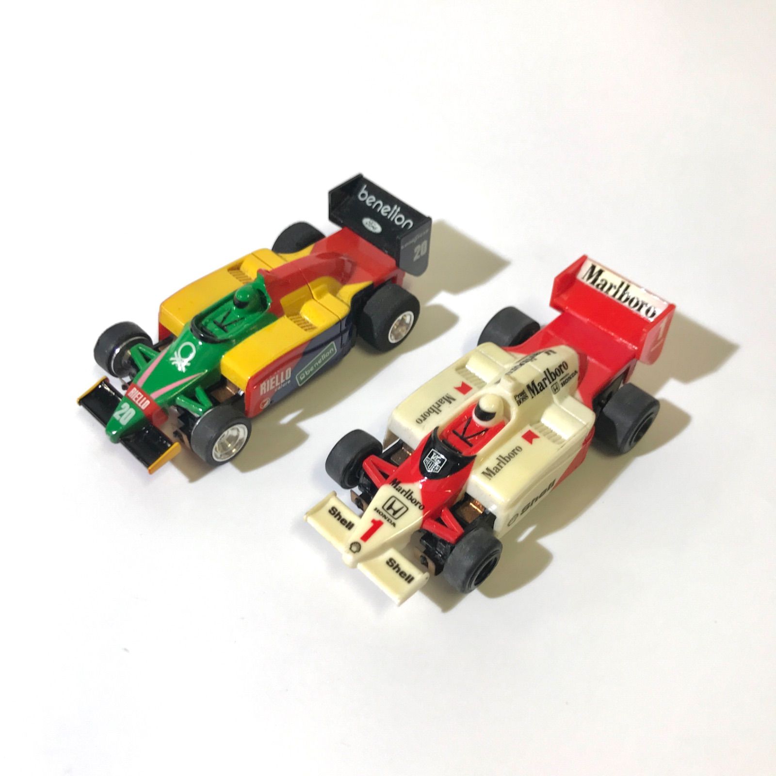 トミーのスロットカー 、マクラーレン ホンダとウィリアムズ ホンダ の2台セット トミーのスロットカー 、マクラーレン ホンダとウィリアムズ