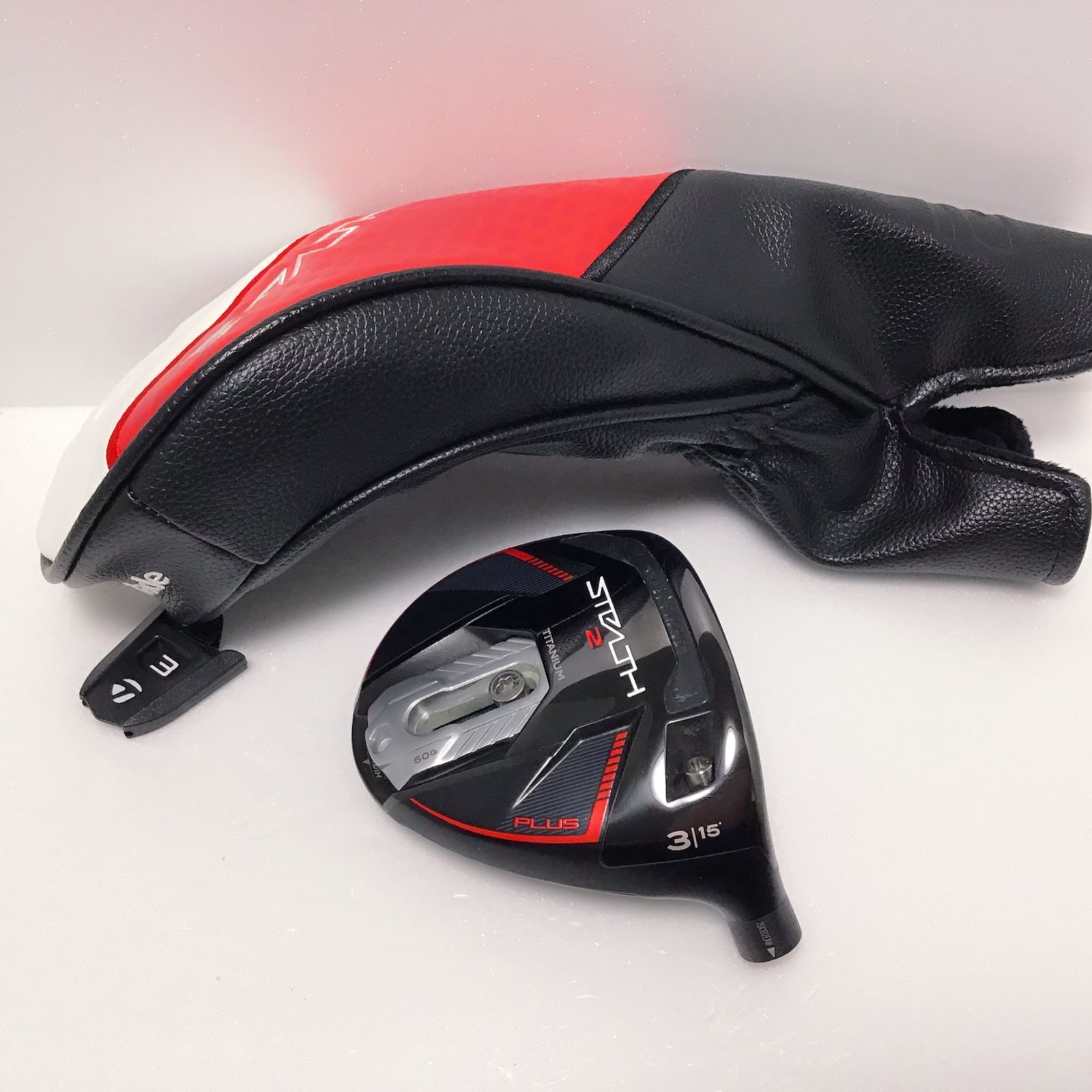 ステルス2プラス　3w 15° ヘッドとカバーのみ　日本仕様 TaylorMade - ステルス2プラス 3w 15° ヘッドとカバーのみ 日本