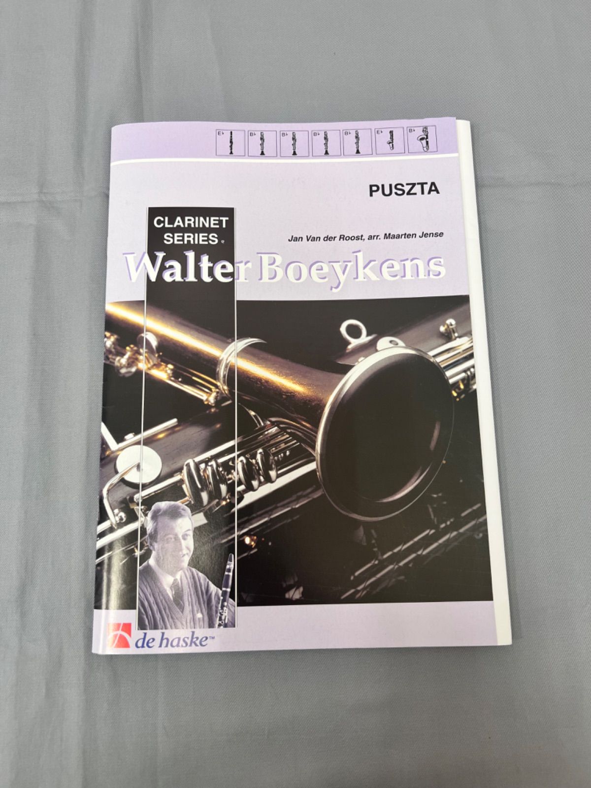 吹奏楽 楽譜 Puszta プスタ（クラリネット8(9)重奏） プスタ（クラリネット8(9)重奏）／Puszta - Jan van der Roost