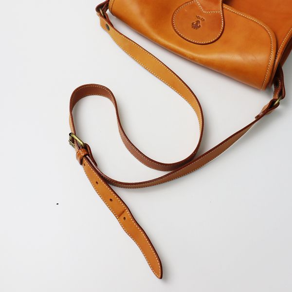 CI-VA チーバ ショルダーバッグ /キャメル 茶色 鞄 カバン BAG レザー 