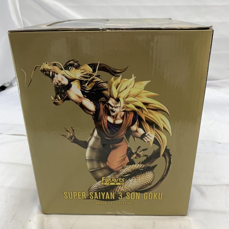 中古】開封)BANDAI Figuarts ZERO スーパーサイヤ人3 孫悟空 龍