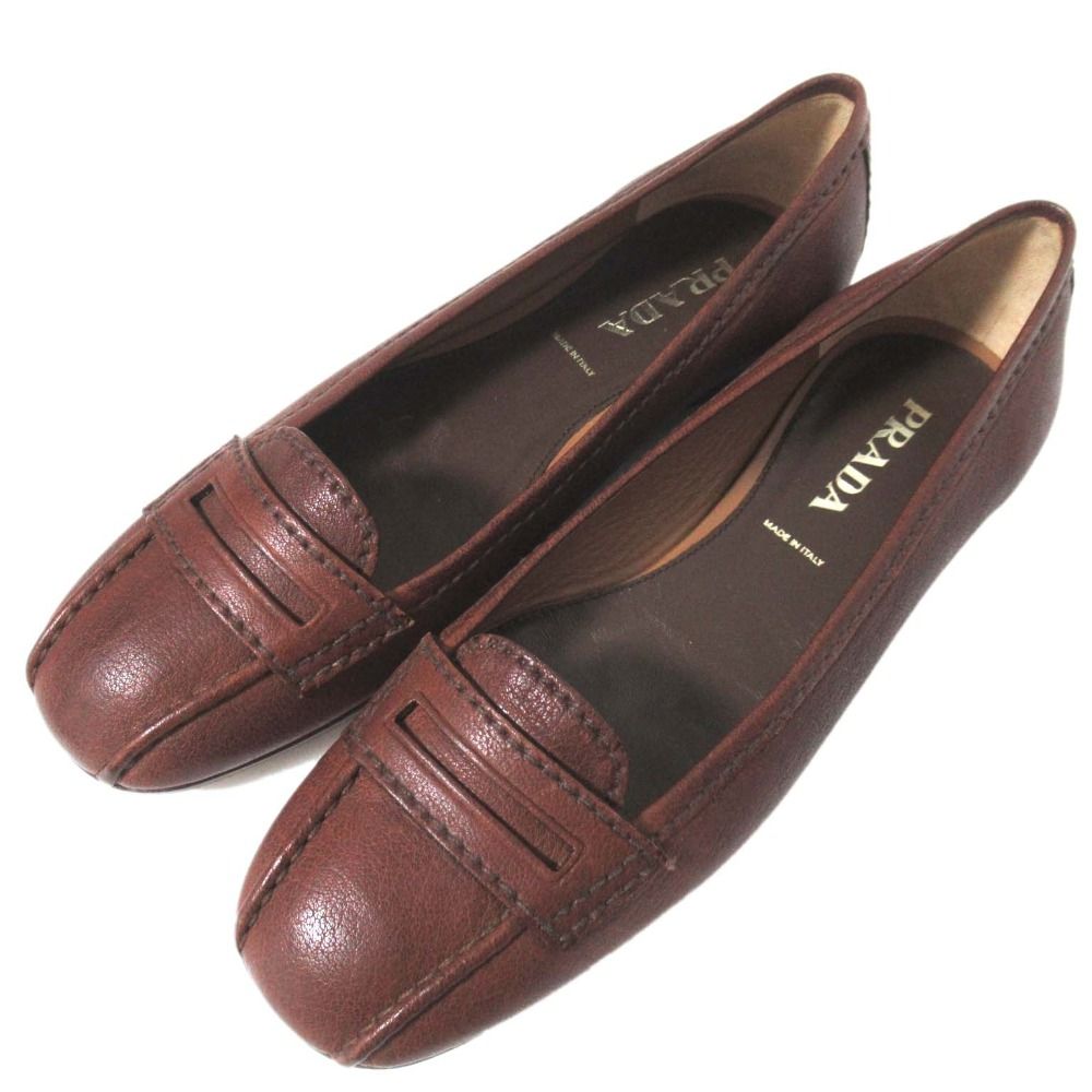 プラダパンプスフラットシューズ36 23cm