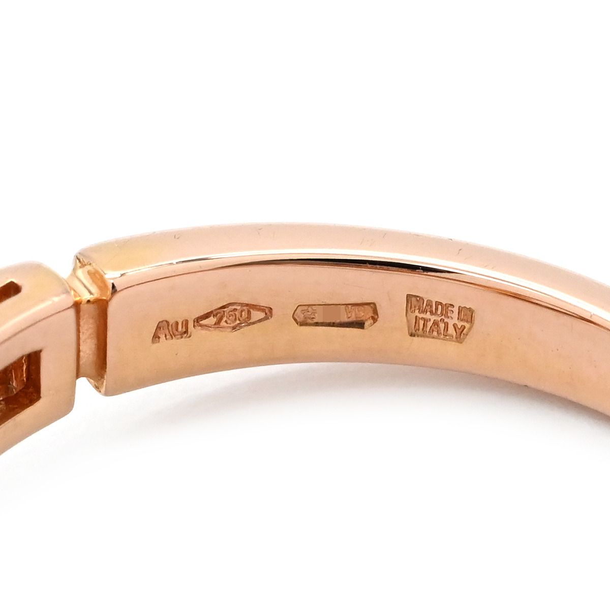ブルガリ BVLGARI リング 指輪 ブルガリ・ブルガリ リング K18PG 
