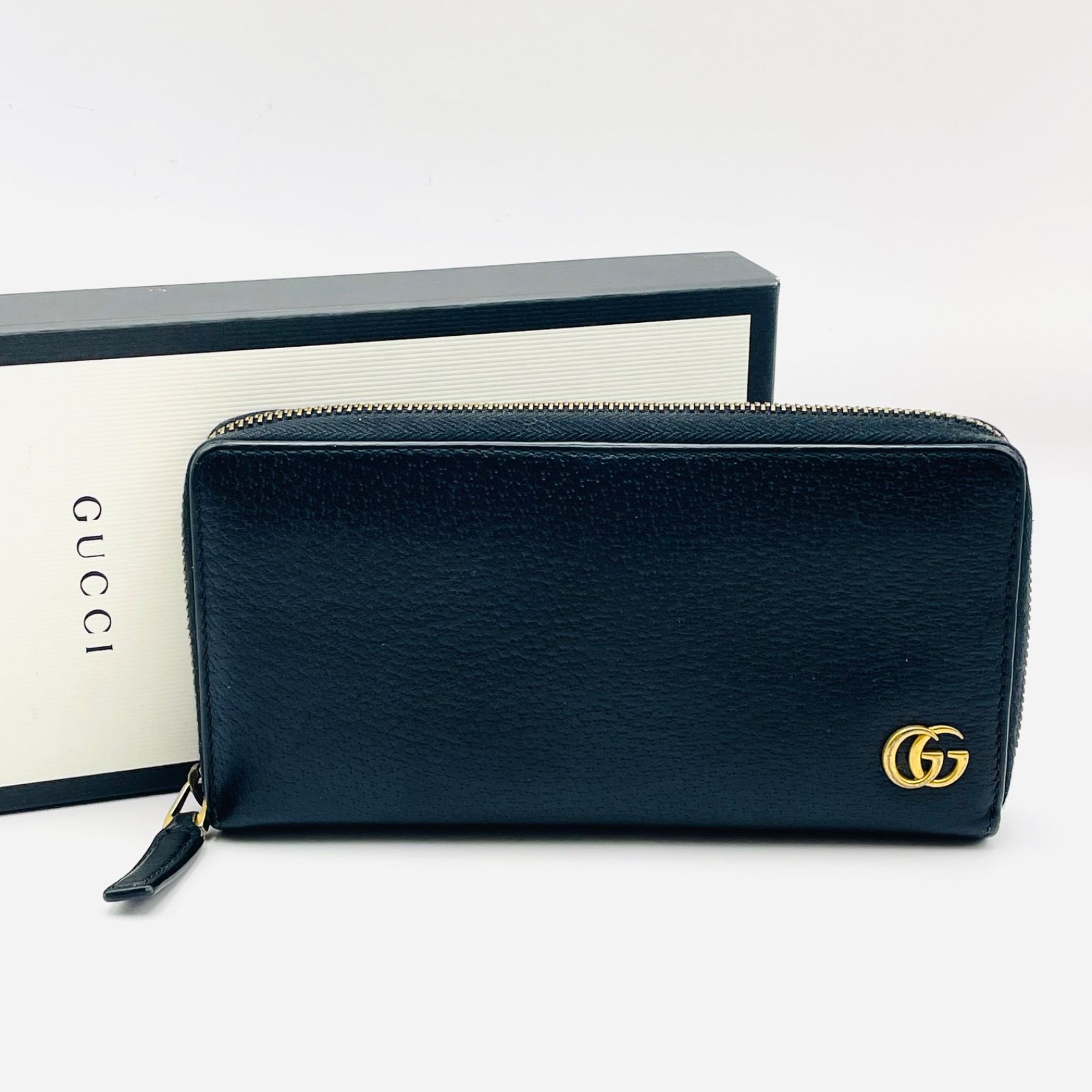 グッチ 428736 GGマーモント 長財布 ロングウォレット ラウンドジップ GUCCI（グッチ） GUCCI 428736 0YK0N 長財布 メンズ レディース 財布