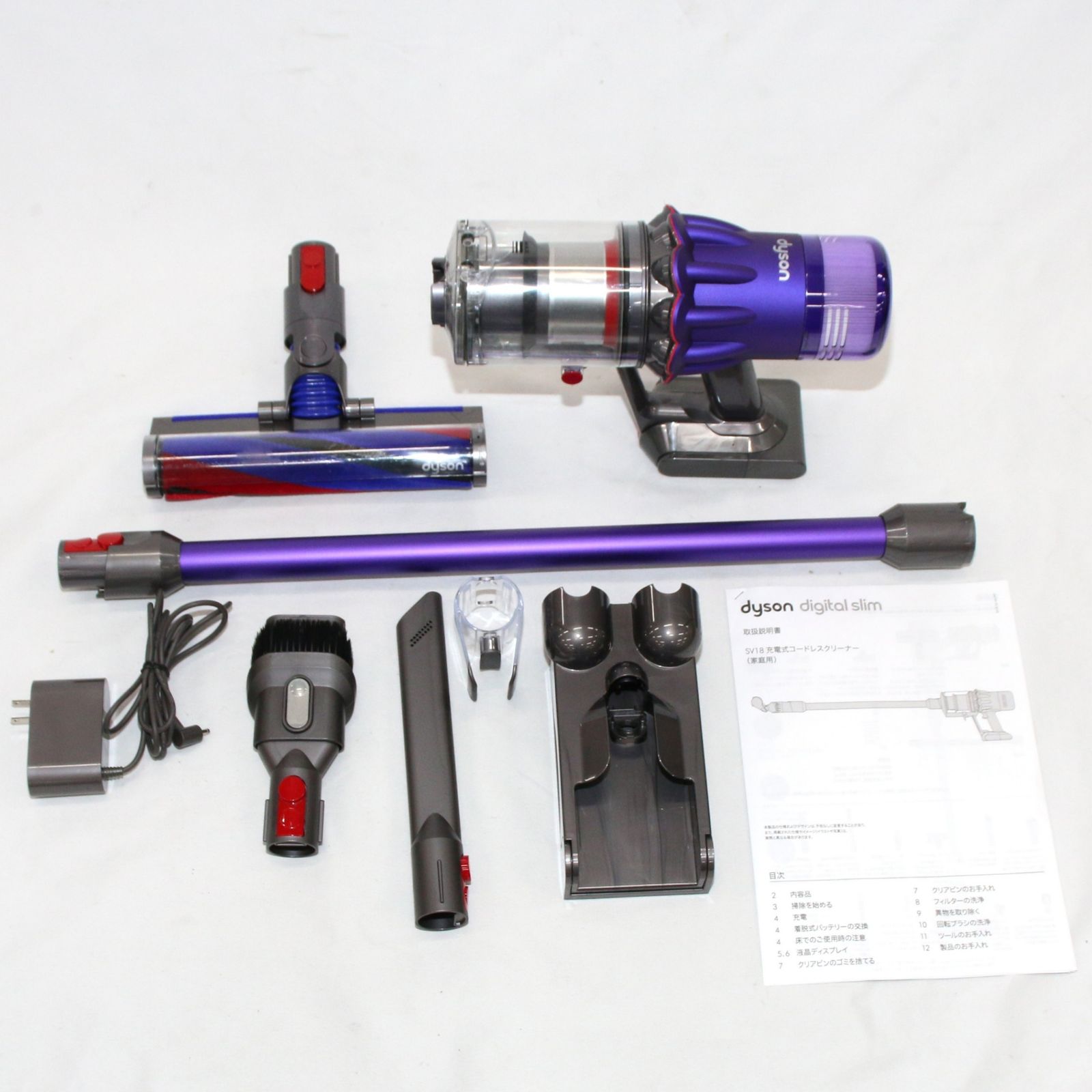 Dyson ダイソン Digital Slim Fluffy Origin コードレスクリーナー SV18 FF ENT2 sv18-ff-ent2 可 C