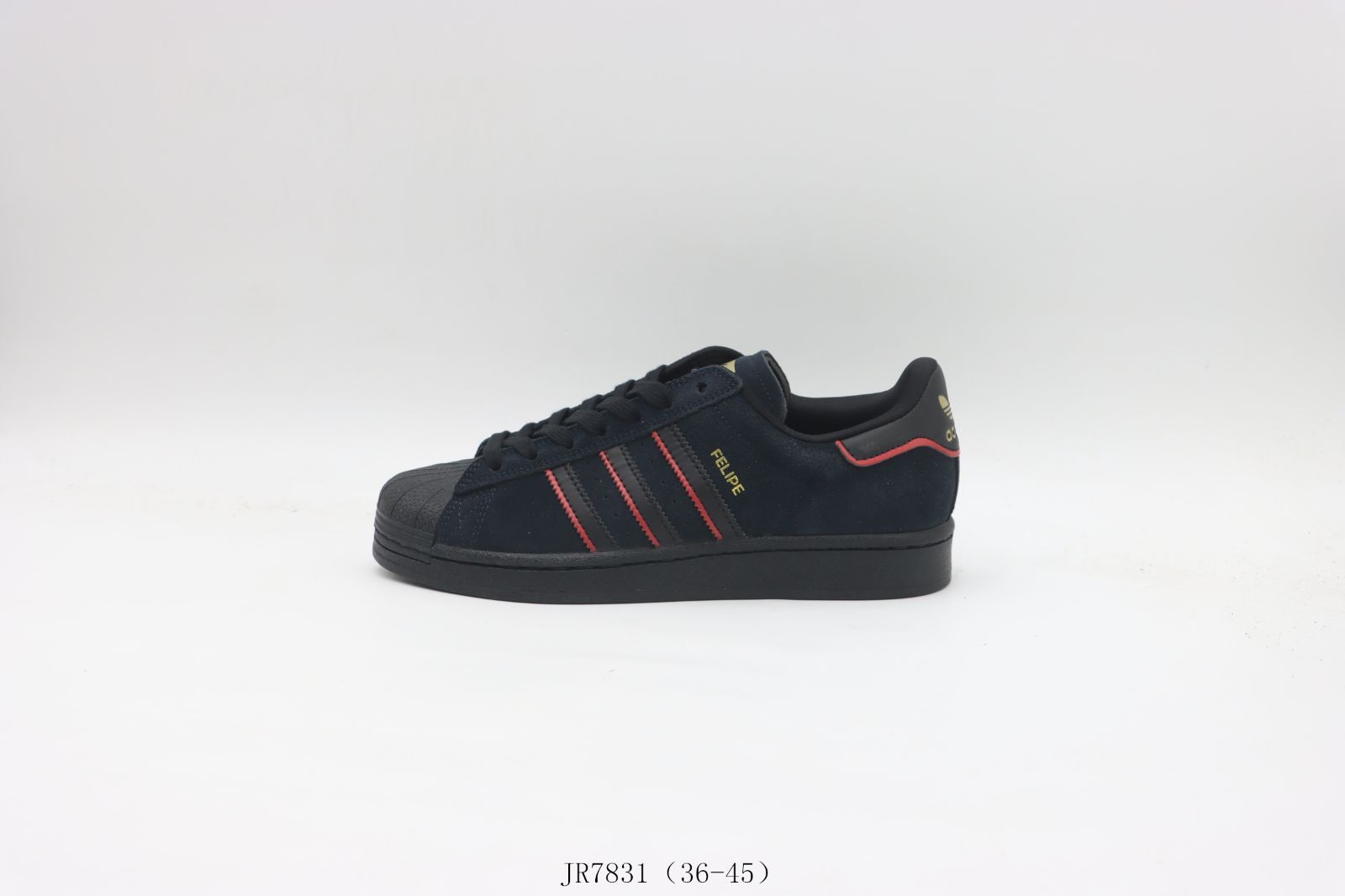 今日 アディダス Adidas スケートシューズ JR7831 ブラック - レッド-WTO輸入2