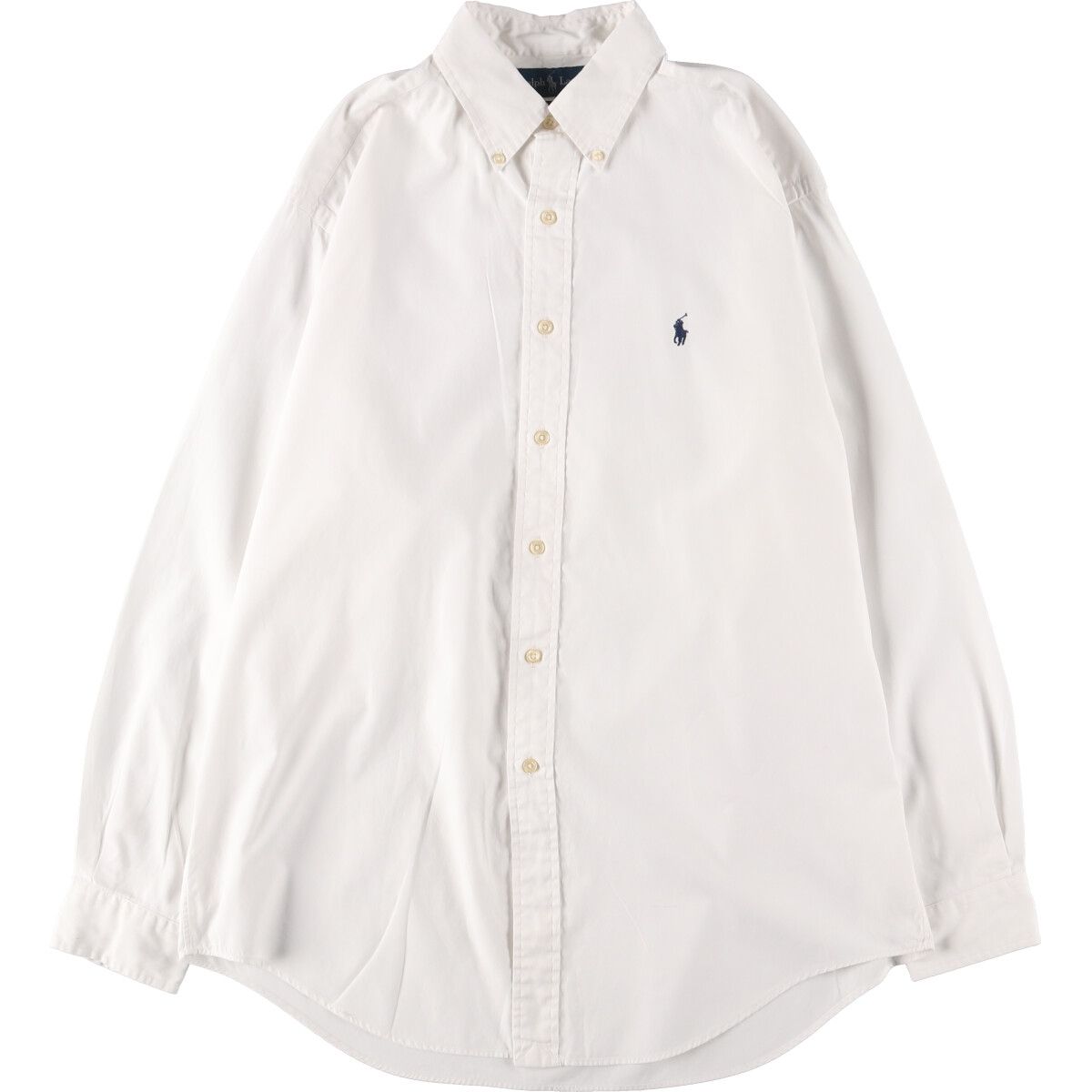古着 ラルフローレン Ralph Lauren YARMOUTH 長袖 ボタンダウンシャツ メンズL /eaa447197 【中古】/eaa447197