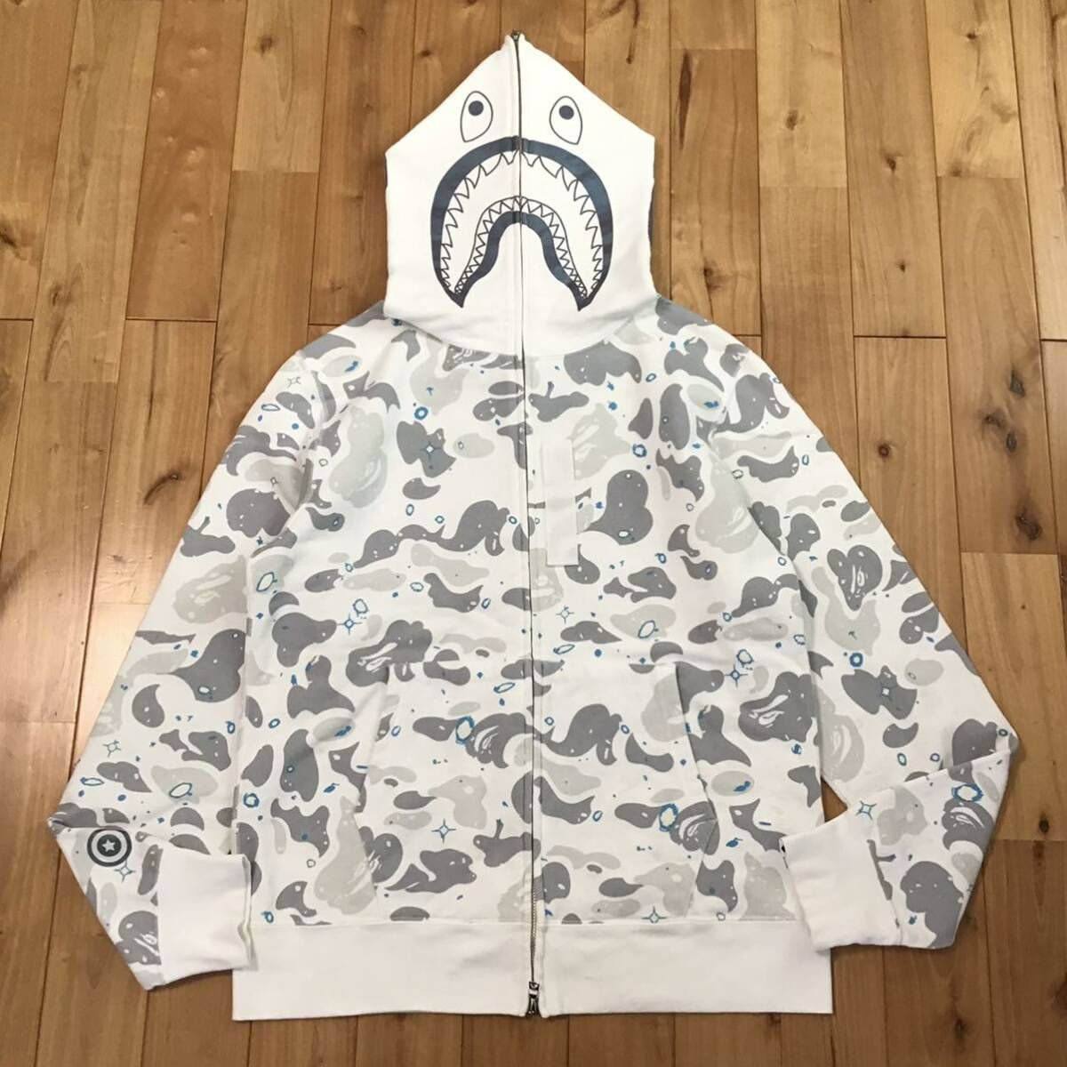 A BATHING APE アベイシングエイプ Space Camo Tiger Full Zip