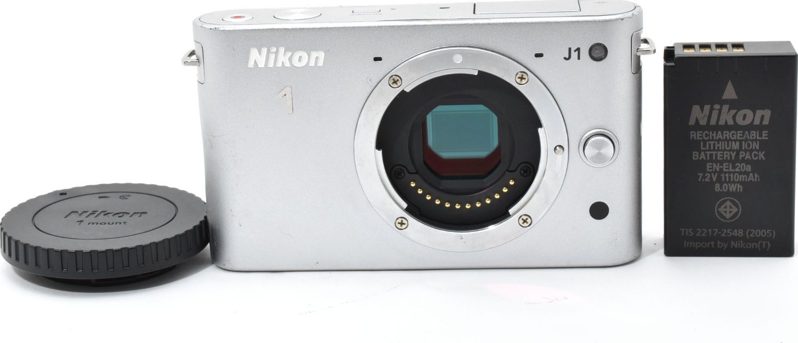 Nikon J1 ボディ J18[6978] ニコン Nikon 1 J1 ボディ シルバー