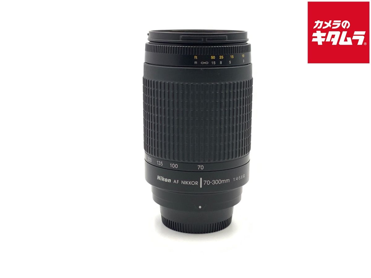 中古】「非常に良い」Nikon AF Zoom Nikkor 70-300mm F4-5.6G シルバー  