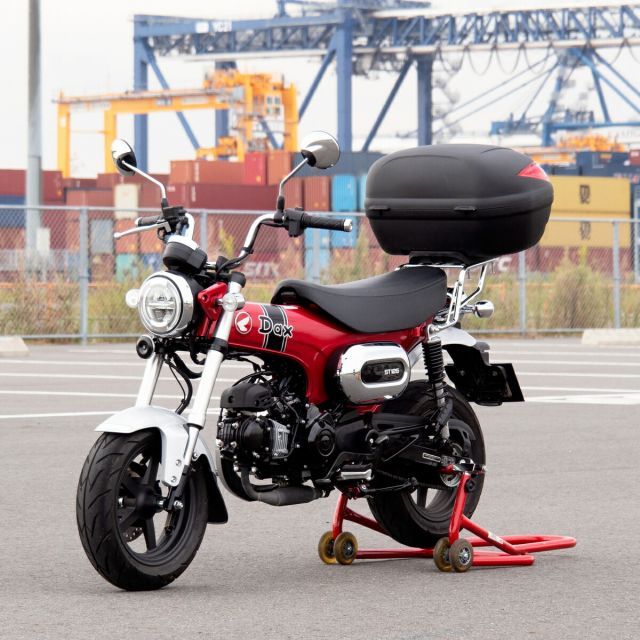 送料無料 ホンダ ダックス125 JB04 リアキャリア 43L リア