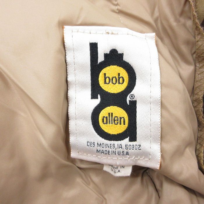  W 34 古着 bob allen ナイロン ハンティング パンツ メンズ 70 s シンサレート ダックハンターカモ ベージュ他 カーキ 迷彩 spe 25 oct 16 その他 パンツ
