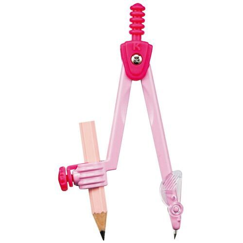 まとめ クツワ コンパス 鉛筆用 ピンク CP 211 PK