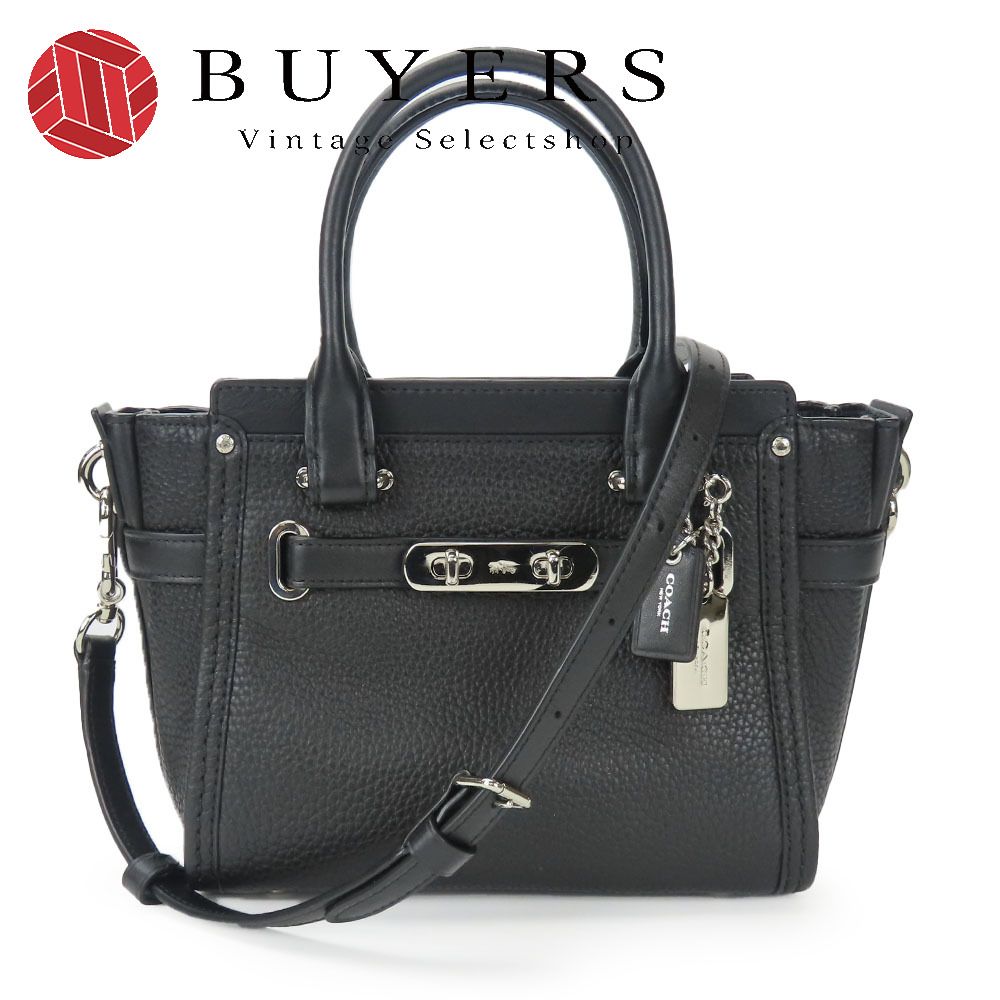 レディース 【女性人気】COACH コーチ ハンドバッグ 2way シルバー金具 